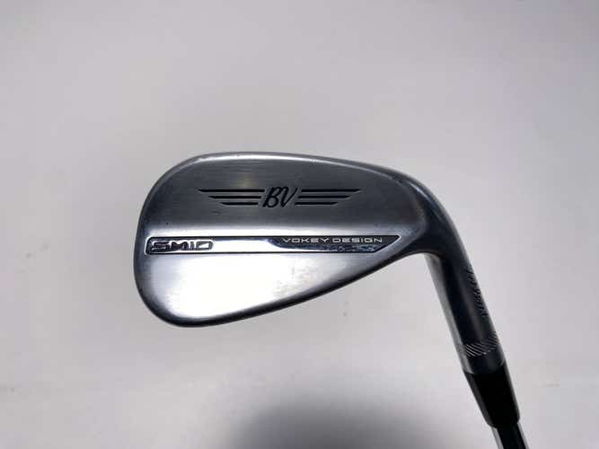 Titleist Vokey SM10 Tour Chrome Wedge 46* 10 Bounce F-Grind Vokey Wedge Steel RH
