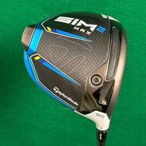 TaylorMade SIM2 MAX 9 Driver Mitsubishi Diamana T+ 60-S Graphite Stiff w/HC