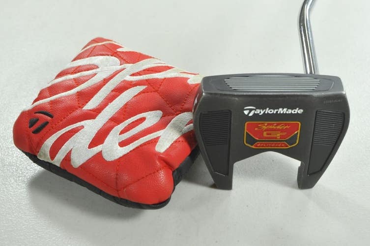 TaylorMade Spider GT Splitback Single Bend 35" Putter RH Steel w/ Cover # 212535