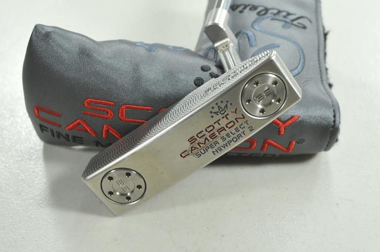 Titleist 2023 Scotty Cameron Super Select Newport 2 34" Putter RH Steel # 212507