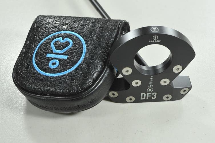 LAB Golf DF3 34" 69* Putter Right Steel with Head Cover # 212387