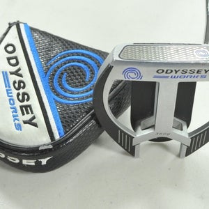 Odyssey Works 2-Ball Fang 35" Putter Right Steel # 212147
