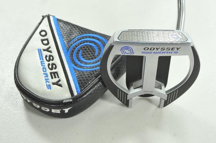 Odyssey Works 2-Ball Fang 35" Putter Right Steel # 212147