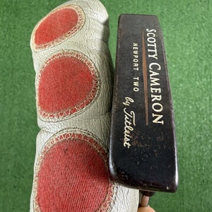 Scotty Cameron Te I3 Newport Two Raw Blade Putter With Headcover 35 TeI3