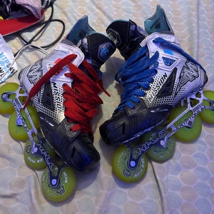 Mission FZ-0 Inline Skates Regular Width Size 8 (Used)