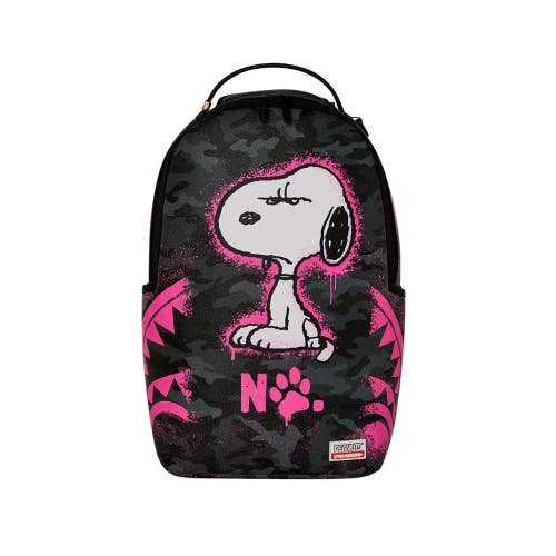 Sprayground Snoopy That's a No No Backpack PVC Laptop Travel Bag SPR215