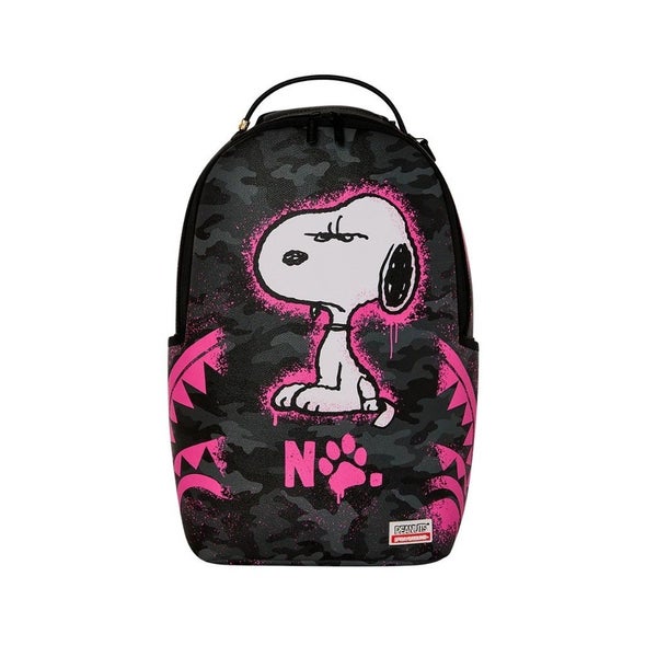 Sprayground Snoopy That's a No No Backpack PVC Laptop Travel Bag SPR215
