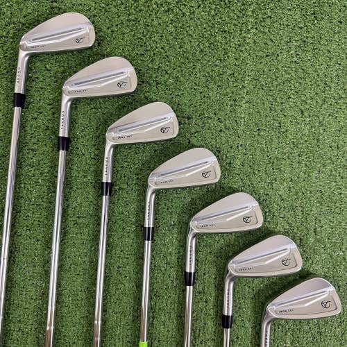 Takomo 201 Iron Set 4-PW KBS Tour Lite Extra Stiff X Flex Steel Left Handed