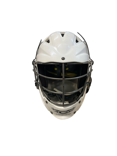 Used Cascade CS-R Lacrosse Helmet White MD 11706-S000372134