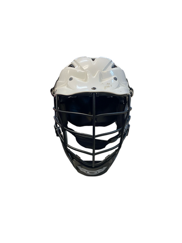 Used Cascade CS-R Lacrosse Helmet White MD 11706-S000372132