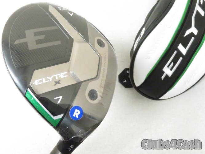 Callaway Elyte X Fairway 21  7 Wood Denali Charcoal 60g 5.5 Regular +Cover  NEW