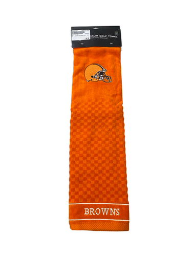 Used USA CLEVELAND BROWNS GOLF TOWEL Golf Accessory 11706-S000372351