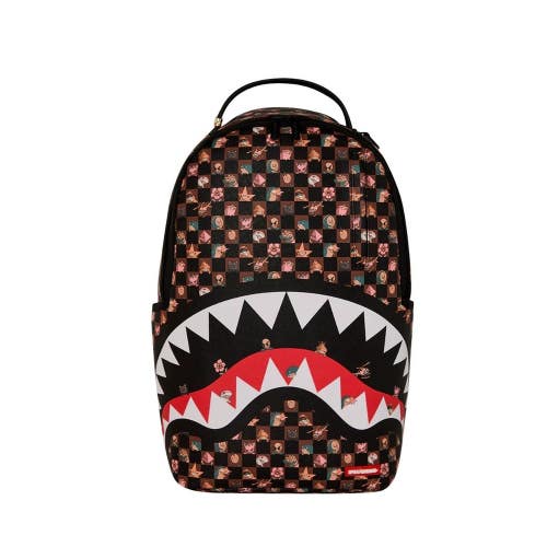 Sprayground Stealth Crew Backpack PVC Laptop Travel Bag SPR217