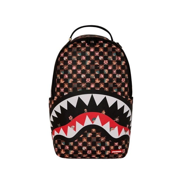 Sprayground Stealth Crew Backpack PVC Laptop Travel Bag SPR217