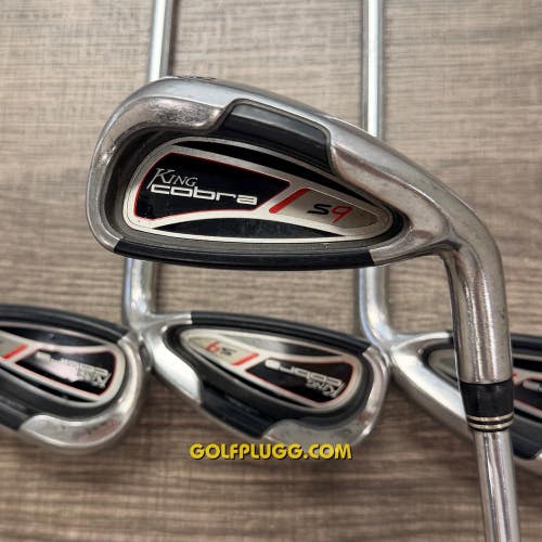 Cobra King S9 Iron Set 4-GW / NS Pro Steel, Regular Flex (297)