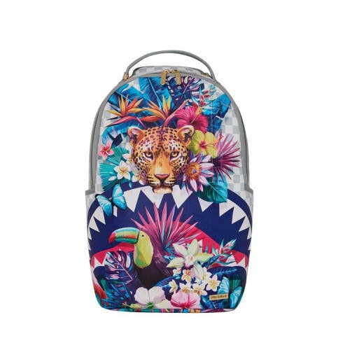 Sprayground Sharktropica Backpack PVC Laptop Travel Bag SPR220