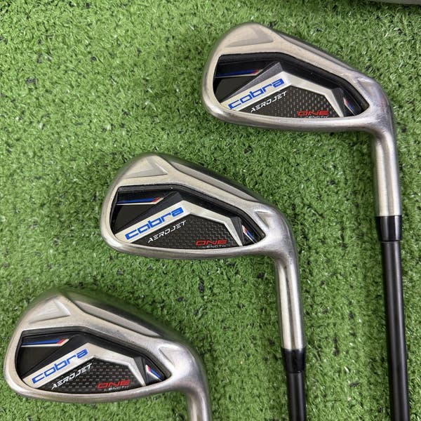 Cobra Aerojet One Length Iron Set 6-PW GW KBS PGI 75 Regular Flex