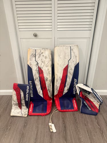 34" 2024 Bauer Supreme Shadow Regular Goalie Full Set Pro Stock (Used)