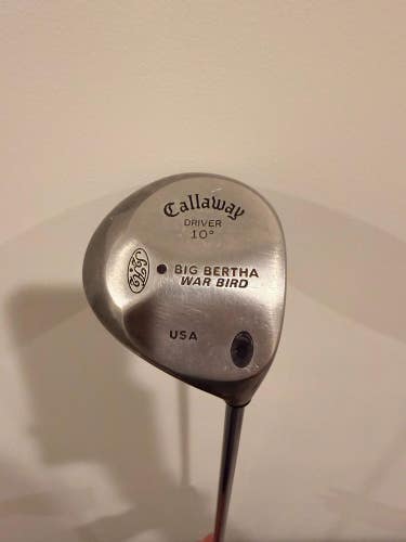 Callaway Big Bertha Warbird Driver 10 RCH 90 Regular Flex 43.75 +HC