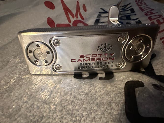 Men's 2023 Scotty Cameron Super Select Squareback 2 Right Handed Putter 35" (New)
