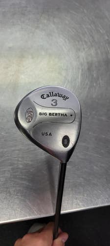 Used Callaway BIG BERTHA Mens Fairway Wood RH 3 Wood 11497-S000155849