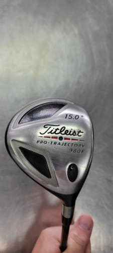 Used Titleist 980F 15 Mens Fairway Wood RH 3 Wood 11497-S000155845