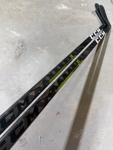 2 PACK CCM RibCor Trigger 3D PMT Pro Stock Hockey Stick 85 Flex Left P90 3974