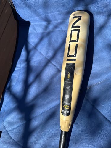2025 Rawlings Icon Composite USABat Certified Bat (-10) 18 oz 28" (Used)
