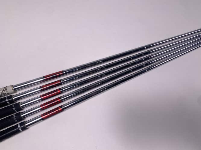 KBS Tour 115g Regular Plus Steel Iron Set of 5 Shafts 33.5''-35''- Pull 0.355