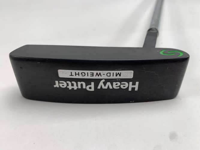 Heavy Putter K4 Mid Weight Black Long Putter 42" Mens RH - NEW LONG GRIP