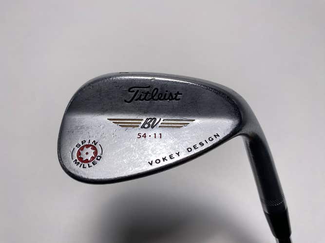 Titleist Vokey Spin Milled Chrome 2009 Sand Wedge SW 54* 11 Bounce Wedge RH