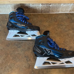 Bauer GSX Hockey Goalie Skates Regular Width 8.5 (Used)