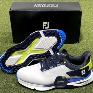 FootJoy Pro/SLX Mens Golf Shoes 56914 White/Navy 9.5 Medium (D) NEW