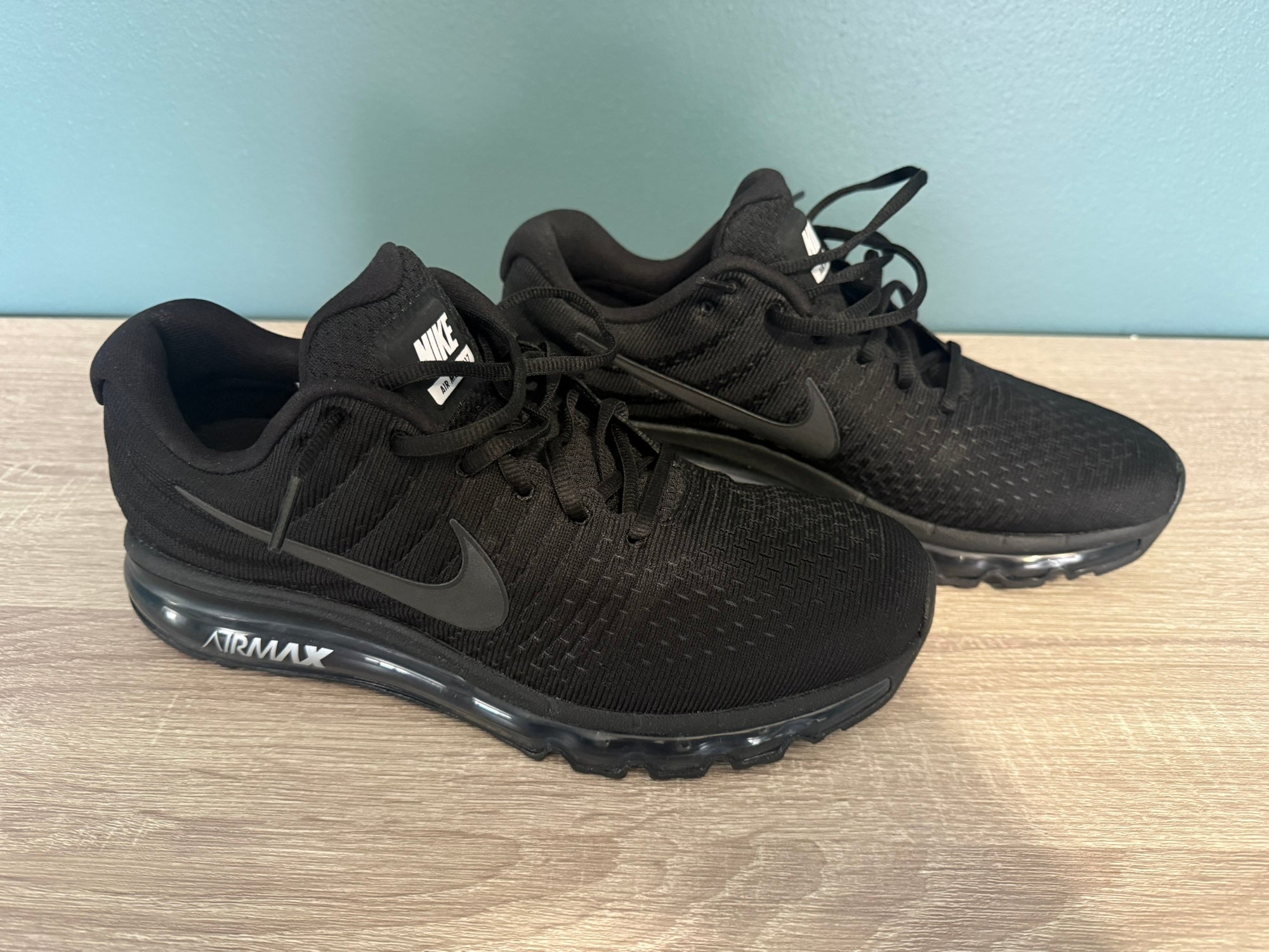 nike air max 2017 black mens