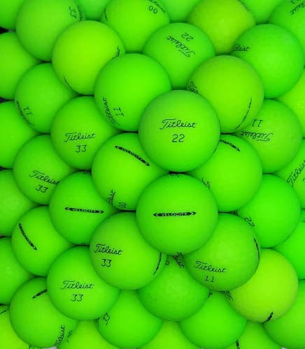 Titleist Green Velocity.....15 Near Mint AAAA Used Golf Balls