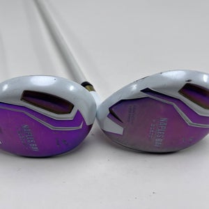 Naples Bay Budrow Offset PVD 9 & PW Hybrid Set 40* 45* Ladies Graphite Womens RH