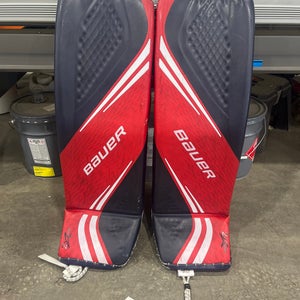 XL Bauer Vapor 2X Pro Goalie Leg Pads Pro Stock (Used)