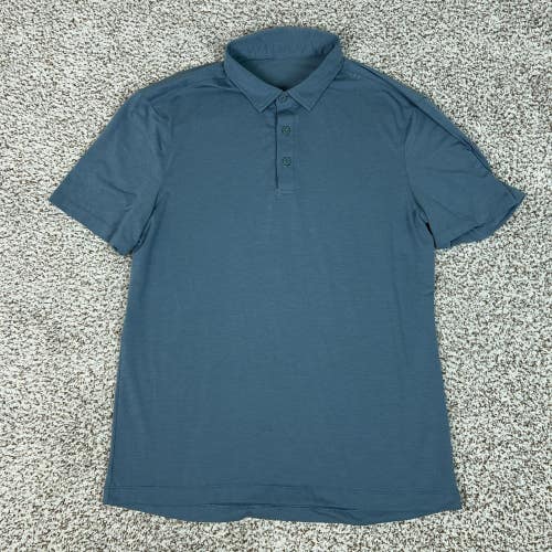 Lululemon Polo Shirt Mens Medium Performance Golf Athletic Evolution Sports Top