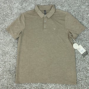 Vuori Polo Shirt Mens Small Performance Golf Lightweight Knit Twill Athletic Top
