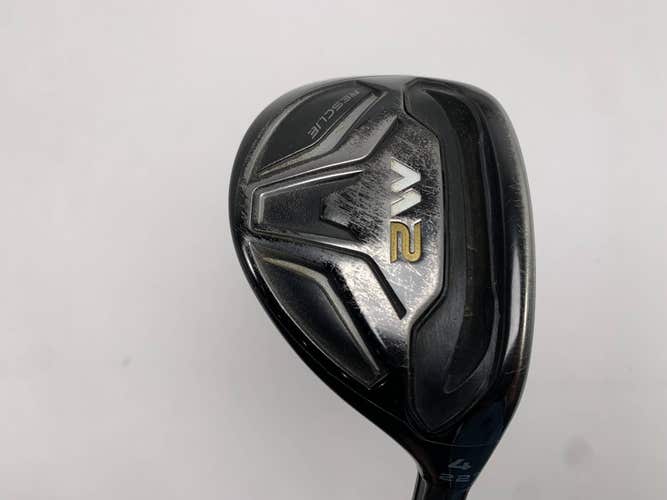 TaylorMade M2 4 Hybrid 22* REAX 65g Regular Graphite Mens RH