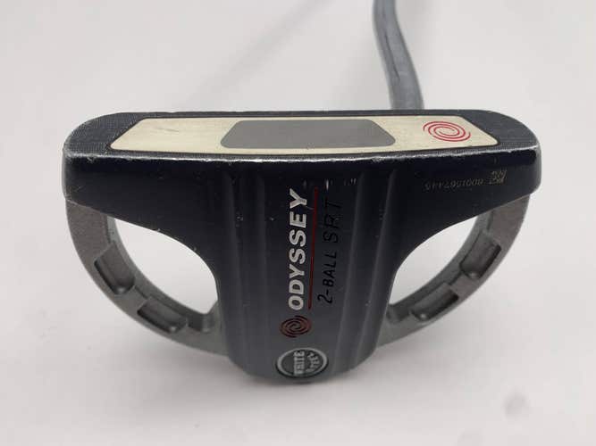 Odyssey White Steel 2-Ball SRT Putter 35" Mens RH