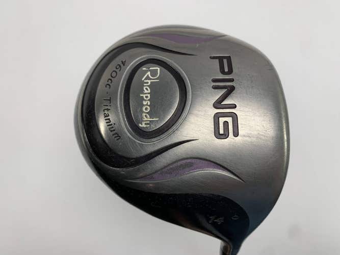 Ping Rhapsody Driver 14* ULT129 Ladies Graphite Womens RH Undersize Grip