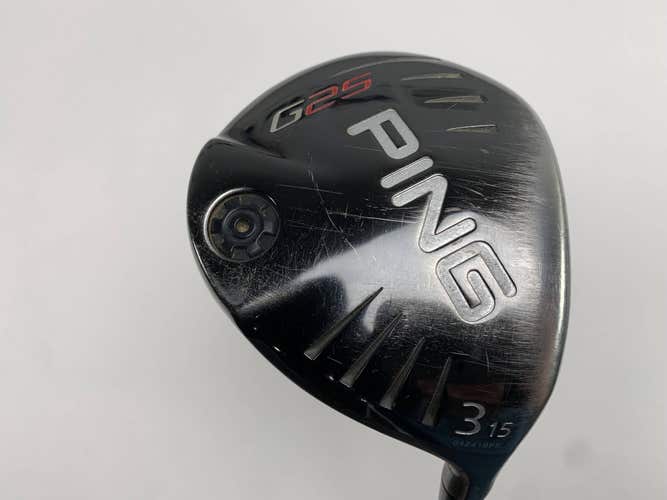 Ping G25 3 Fairway Wood 15* TFC189 Regular Graphite Mens RH