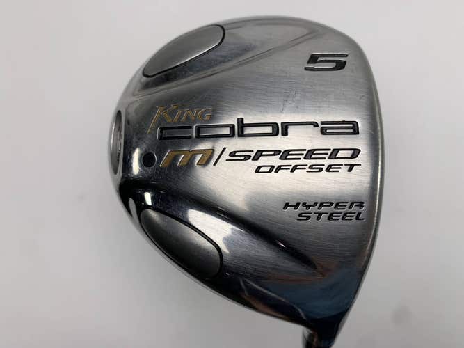 Cobra M Speed Offset 5 Fairway Wood 18* Bassara M Speed Tuned 50g Regular RH