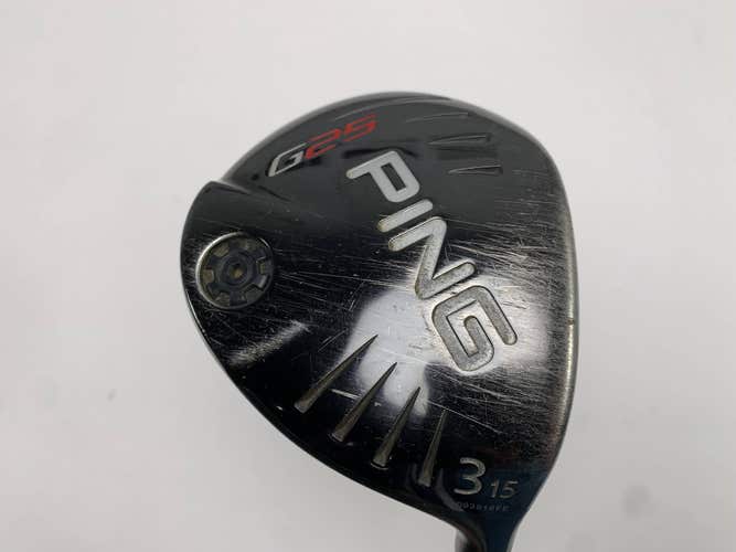 Ping G25 3 Fairway Wood 15* TFC189 Regular Graphite Mens RH