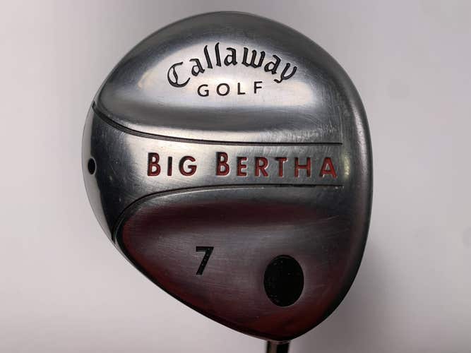 Callaway Big Bertha 2004 7 Fairway Wood 21* RCH 75w Firm Graphite Mens RH