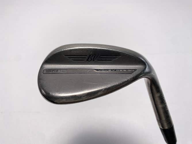 Titleist Vokey SM10 Nickel Wedge 60* 10 Bounce S-Grind Vokey Wedge Steel Mens RH