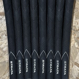 Lot of 8 Strata Golf Club Rubber Grips Bundle Lot Standard Size NEW!