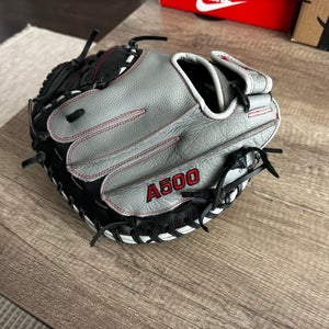 Wilson A500 RH Catcher's Baseball Glove 32" (Used)