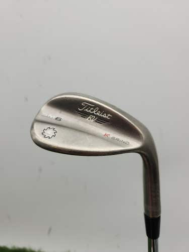 2016 TITLEIST VOKEY SM6 CHROME WEDGE 58*/12 REG NIPPON NSPRO 34.75" FAIR